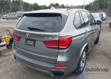 2015 BMW X5 xDrive50I z USA, uszkodzony, nr VIN 5UXKR6C50F0J76918